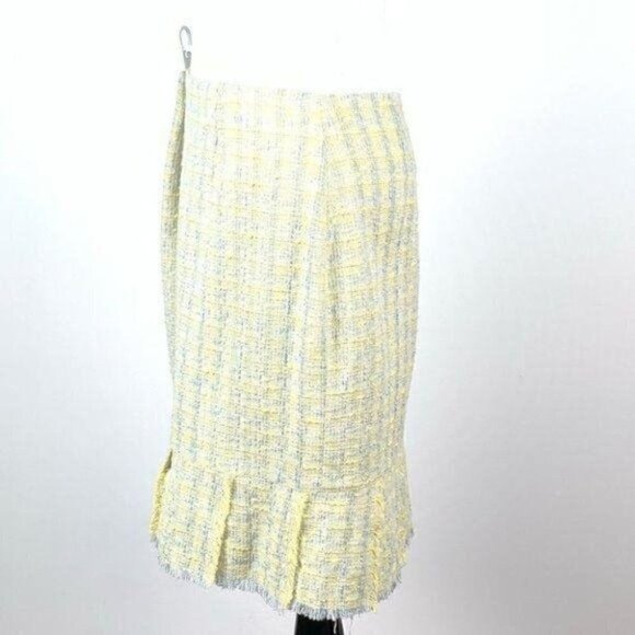 Ricky Freeman for Teri Jon skirt size 12 woven - Picture 6 of 9